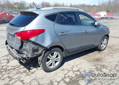2013 Hyundai Tucson Gls from USA, damaged, VIN KM8JUCAC7DU763016
